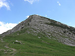 Blick von der Hütte zum Krottenkopf