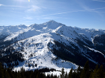 Der Blick nach Süden zurück auf den Kleinen Gamsstein