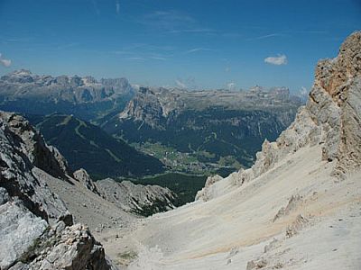 Blick in die Scharte