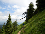 ... die Gipfelstation der Laberbergbahn