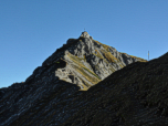 Letzter Blick zur Steinkarspitze