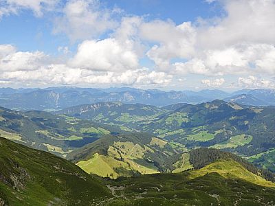 Blick nach Norden über die Wildschönau