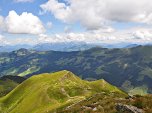 Blick nach Nordost zum Kaisergebirge