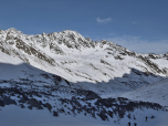 Der Blick zurück zur Grubenwand und zum Westfalenhaus