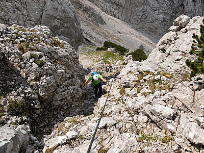 Der Beginn der Seilversicherung