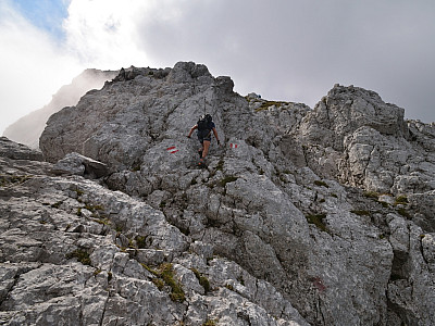 an dessen Ende wir uns rechts halten ...