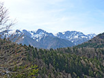 Blick zum Höllengebirge...