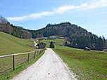 Blick zurück zur Hochsteinalm