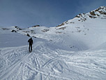 Nun geht es auf das Satteljoch zu