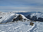 Blick auf das Karwendel und das Inntal