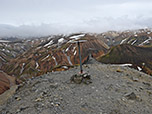 Diese Metallscheibe erklärt die Bergwelt von Landmannalaugar 