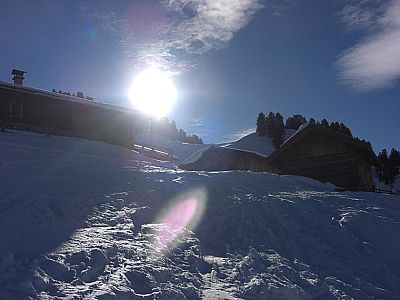 Kurz vor der Largozalm