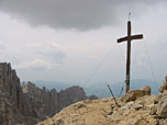Der Gipfel der Latemar-Spitze