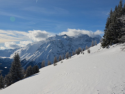 Blick zum Kleinen Tribulaun