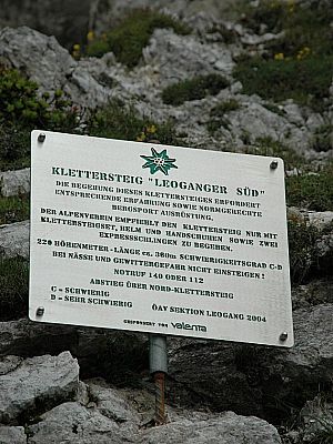 Klettersteig Leoganger Süd