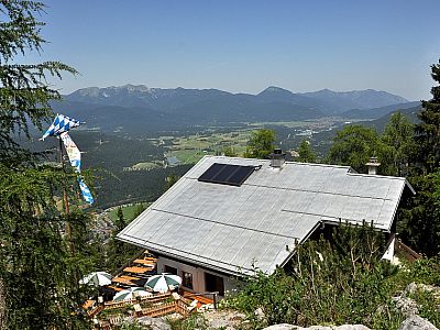 Kurz nach der Mittenwalder Hütte... 