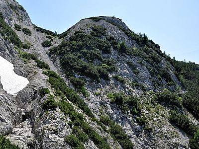 Der Lindenkopf samt Kreuz wird sichtbar.