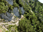 Zunächst wandern wir ohne groß an Höhe zu gewinnen nach Süden