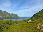 Blick auf den Nordteil der Meerenge