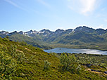 Blick über den Olderfjorden