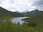 Blick zum Litl-Kongsvatnet...