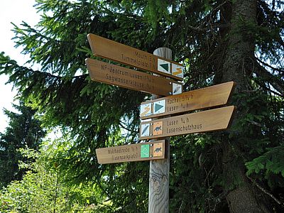 Weiter zur Waldhausreibe.  