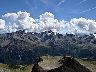 Noch ein abschließender Blick nach Süden und ...