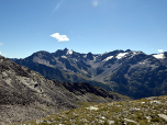 Der Blick zur markanten Zufrittspitze