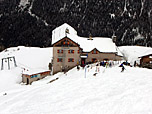 Blick zurück zur Hütte