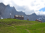 Wir verlassen die Falkenhütte...