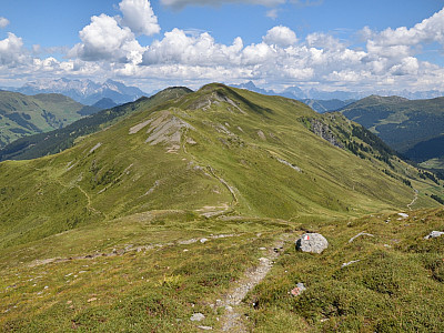 Der Blick zurück auf die Stoffenscharte