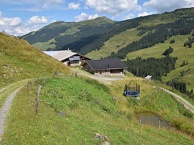 Die Gebäude der Stoffenalm