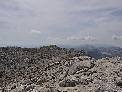 Der Nebengipfel im Süden