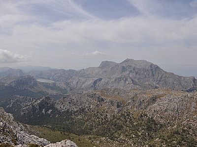 Puig Major (1445 m) vom Südgipfel