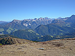 zu den Pragser Dolomiten und zur Sennesgruppe, ...