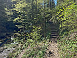 Der Weg ist mit vielen Stufen versehen