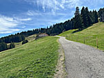 ...und nähern uns der Alpe Schwanden