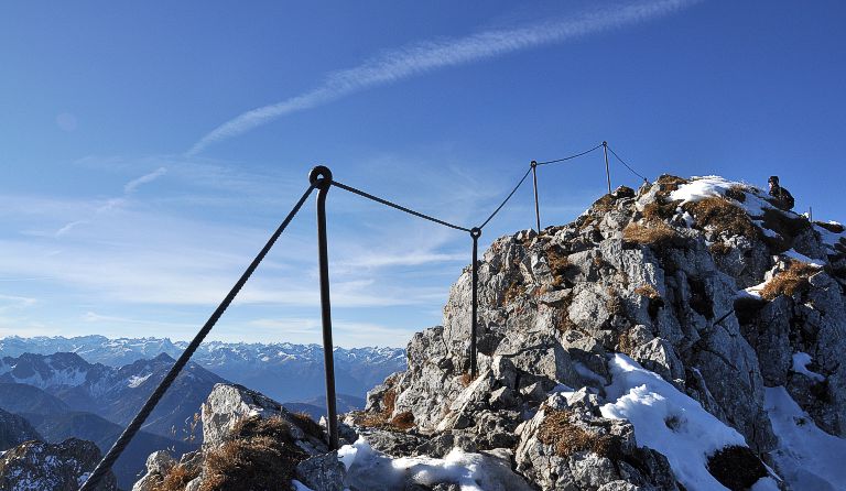 Mittenwalder Klettersteig (2372 m), auch Mittenwalder Höhenweg