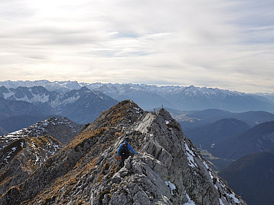 Bevor wir auf dem Höhenweg