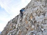 danach abermals bergauf und