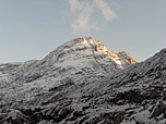 Großes Ochsenhorn im Abendlicht
