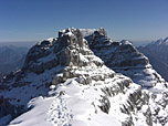Blick zurück zum Grat