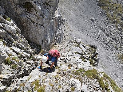 ... zurück zur Fritz-Pflaum-Hütte.