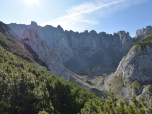 Im Süden beeindrucken die Spitzen des Wilden Kaisers
