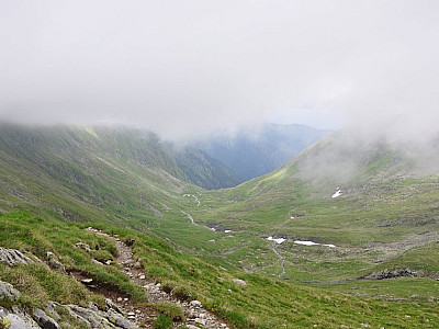 Blick nach Süden vom Portita Vistei aus