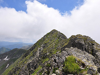 bis zum Gipfel des Moldoveanu