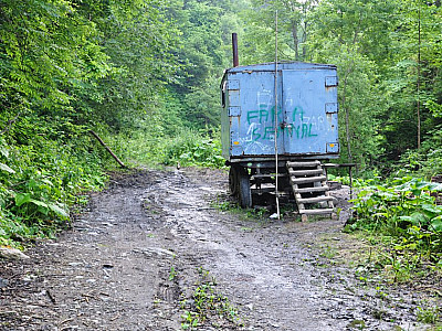 Ab hier wird der Weg schmaler