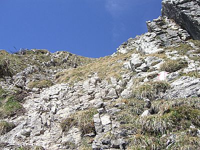 Es geht steil bergauf