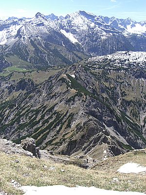 Blick zum Plumsjoch