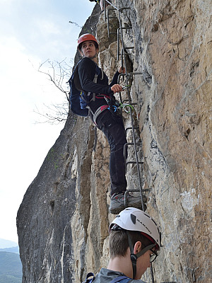 Die letzte Leiter ist lang ...